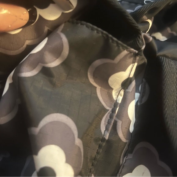 Lesportsac Black and Gray Patterned Backpack - Picture 4 of 6